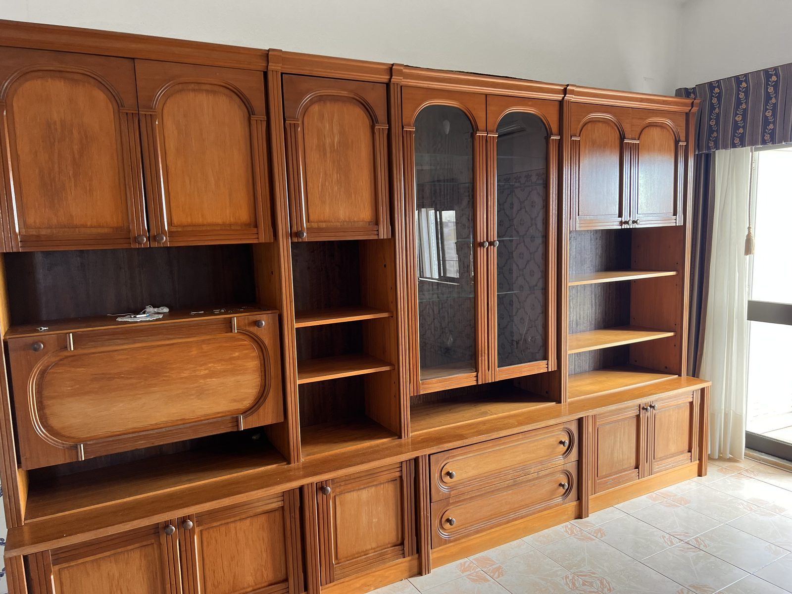 Before — wall unit