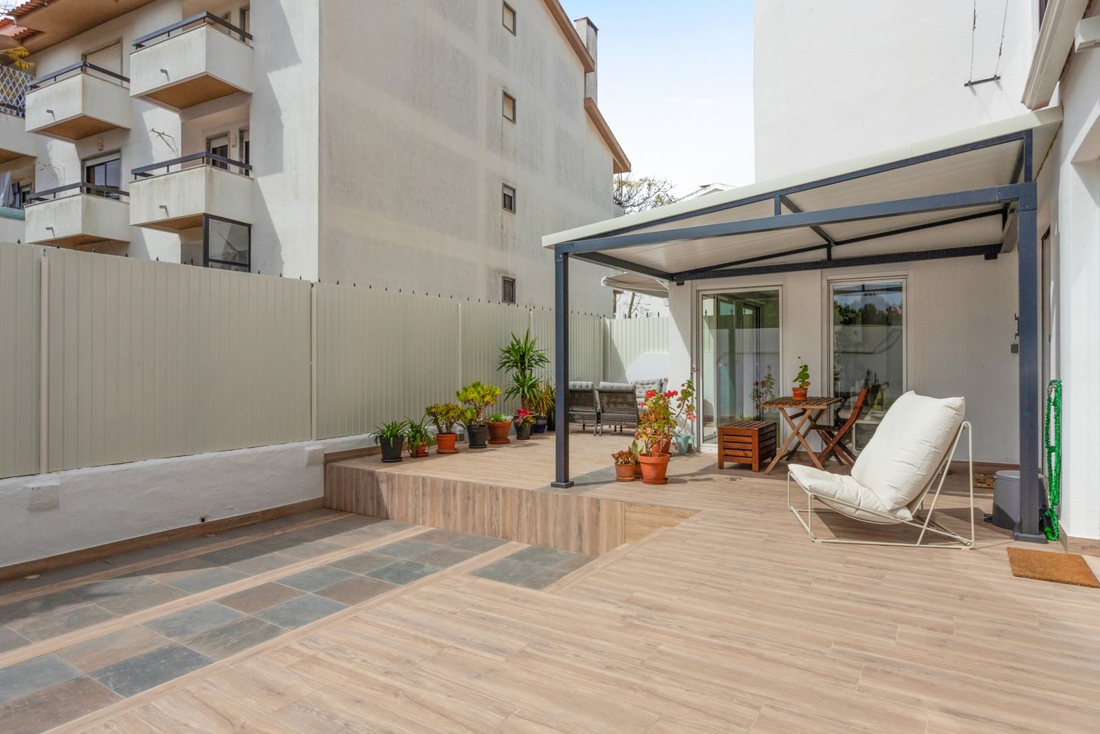 Deck overview from above