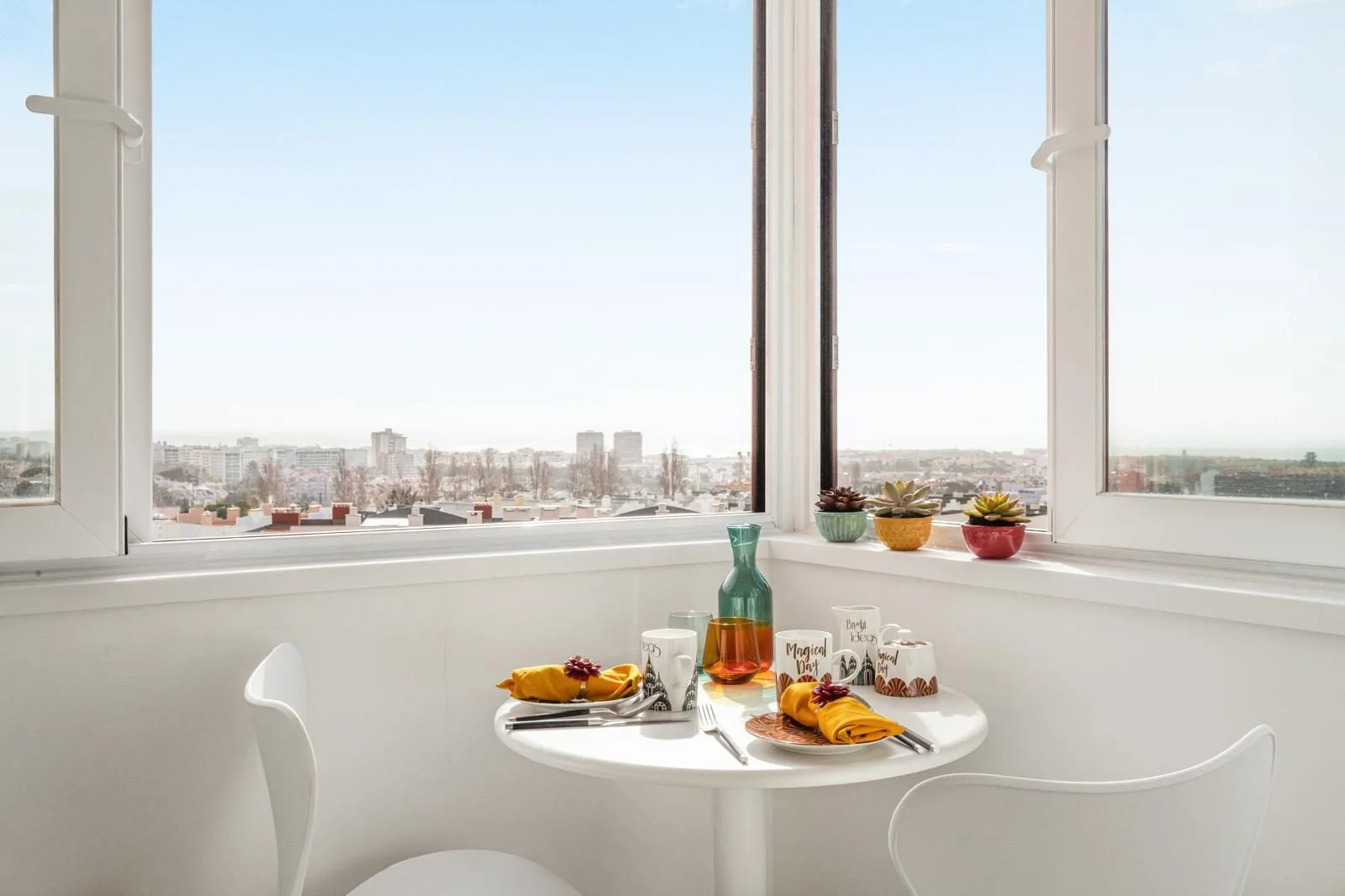 Breakfast nook — Rebelva kitchen by Maya's Homes