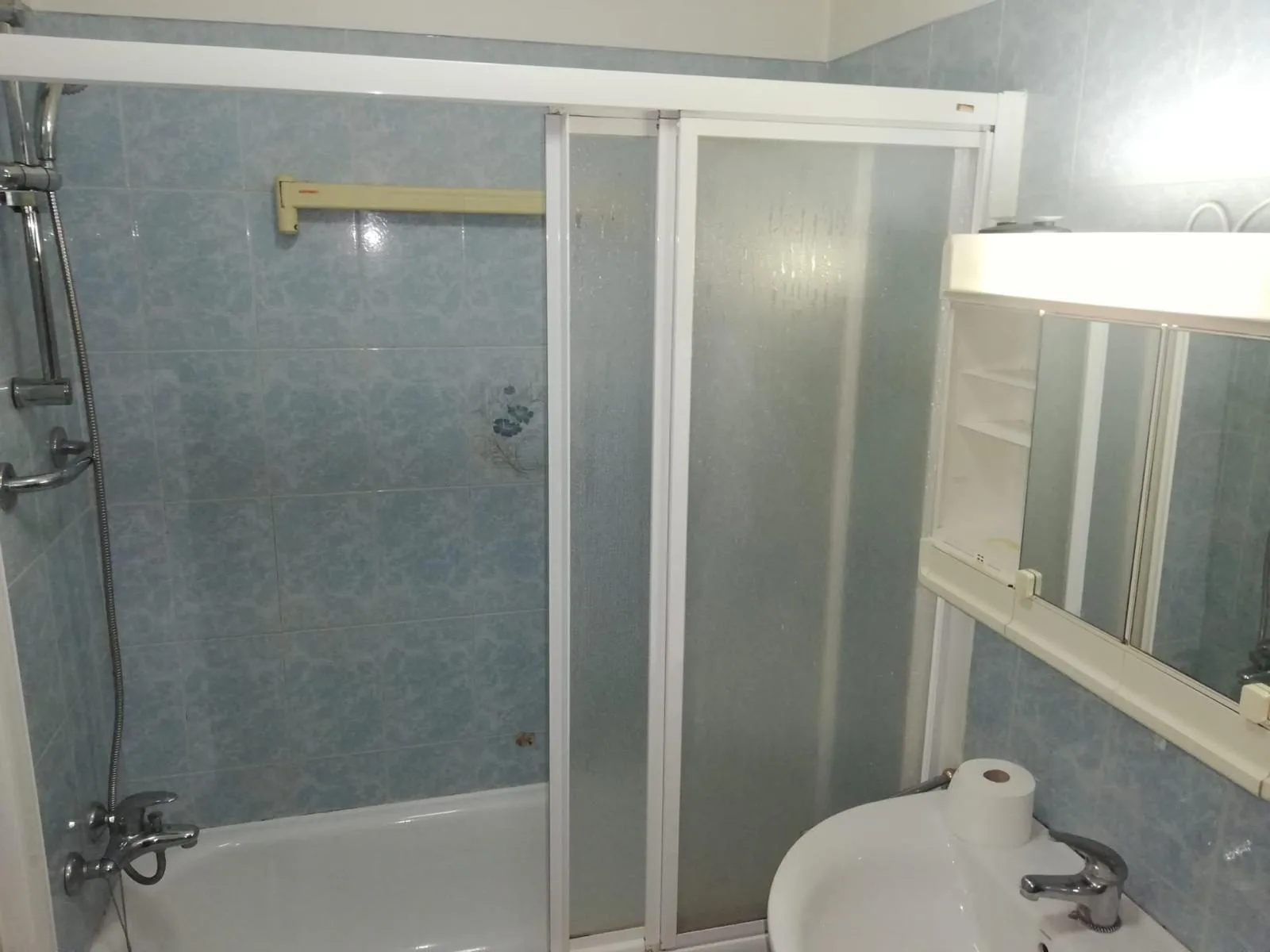 Before — bathroom in Rebelva apartment