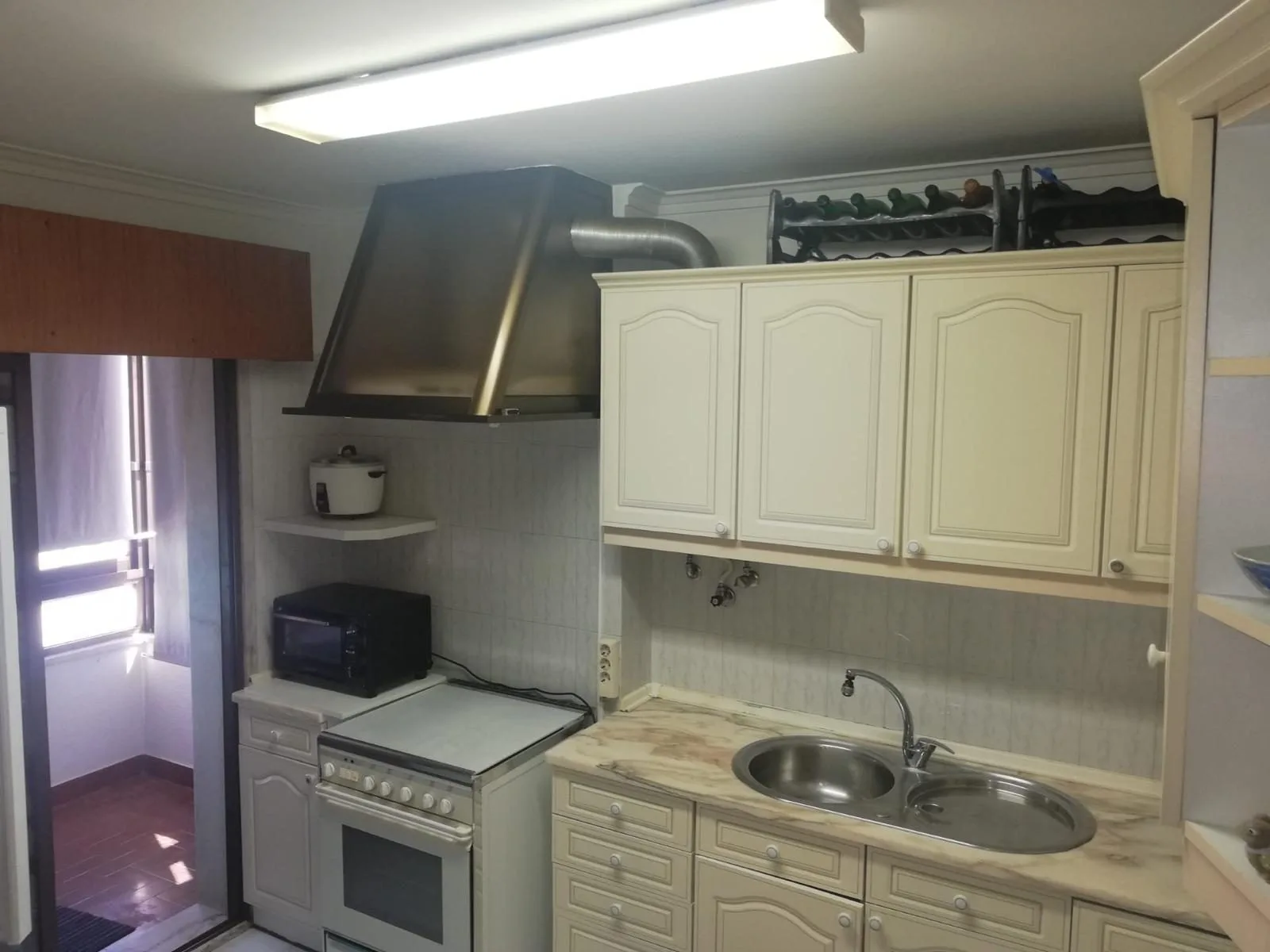 Before — kitchen in Rebelva apartment