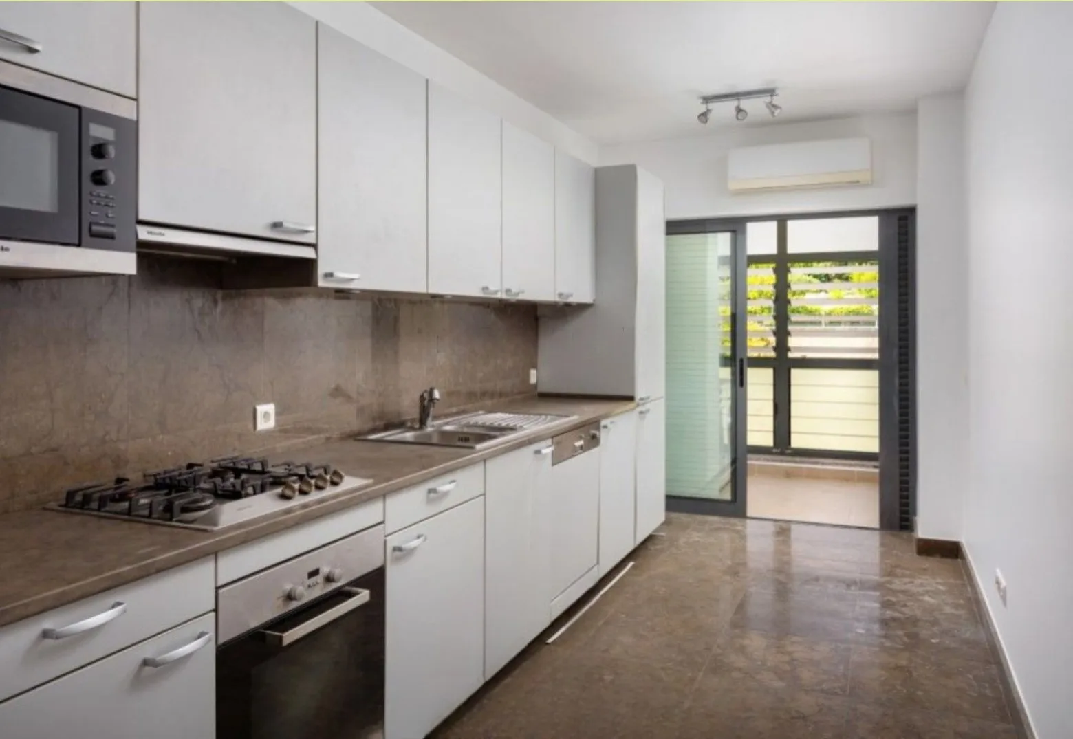 Before — kitchen in Riviera villa