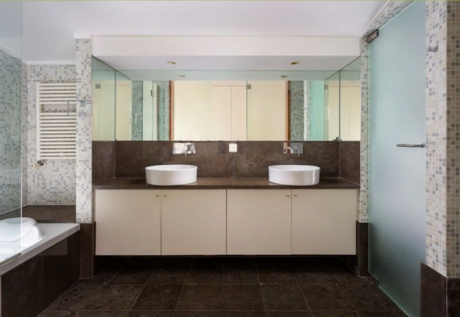 Before — Riviera villa master bathroom