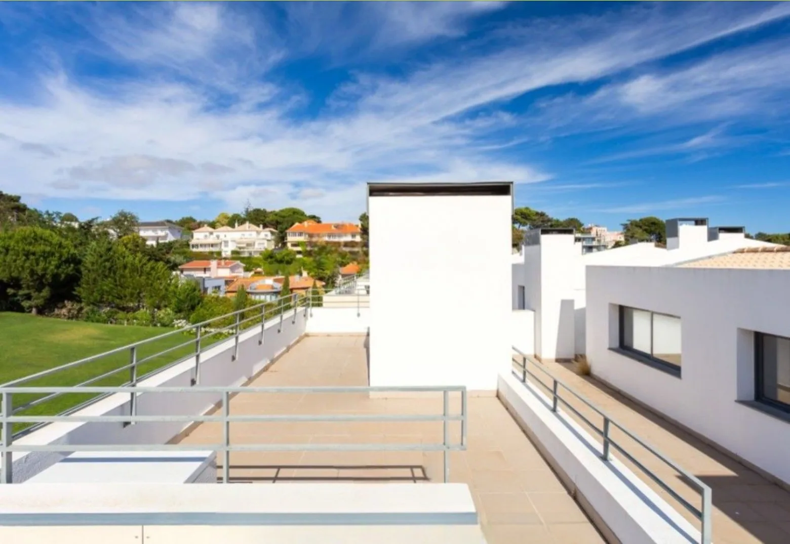Before — terrace in Riviera villa