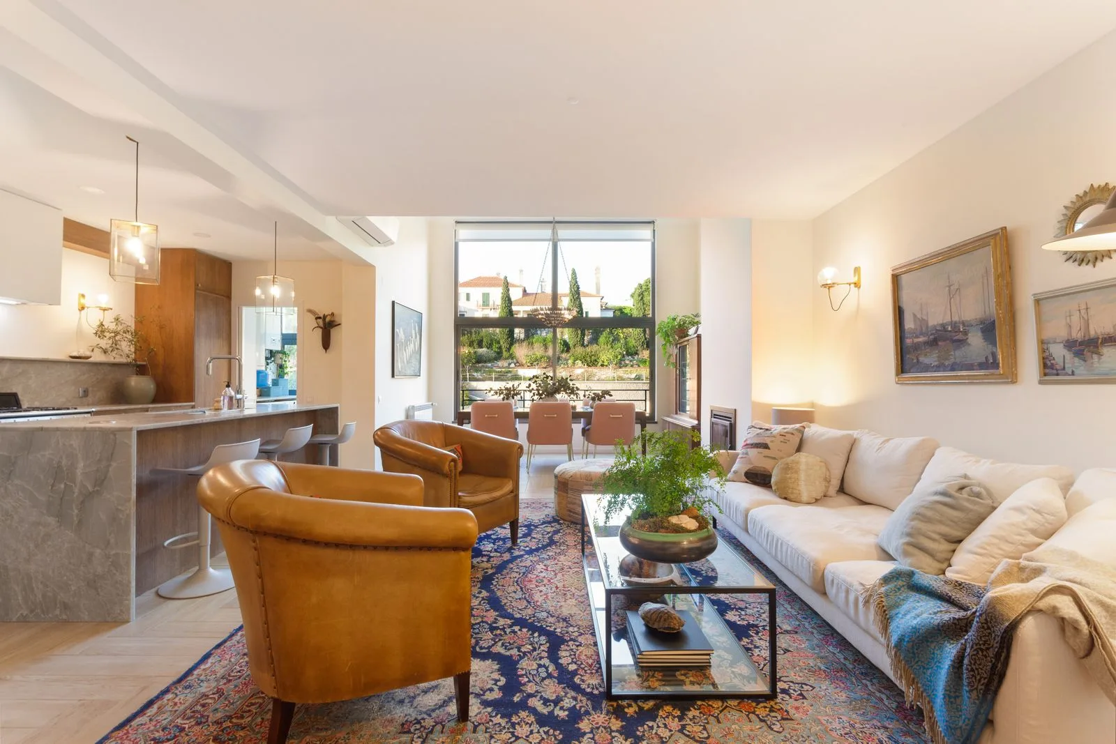 Riviera — finished interior after complete turnkey renovation in Cascais