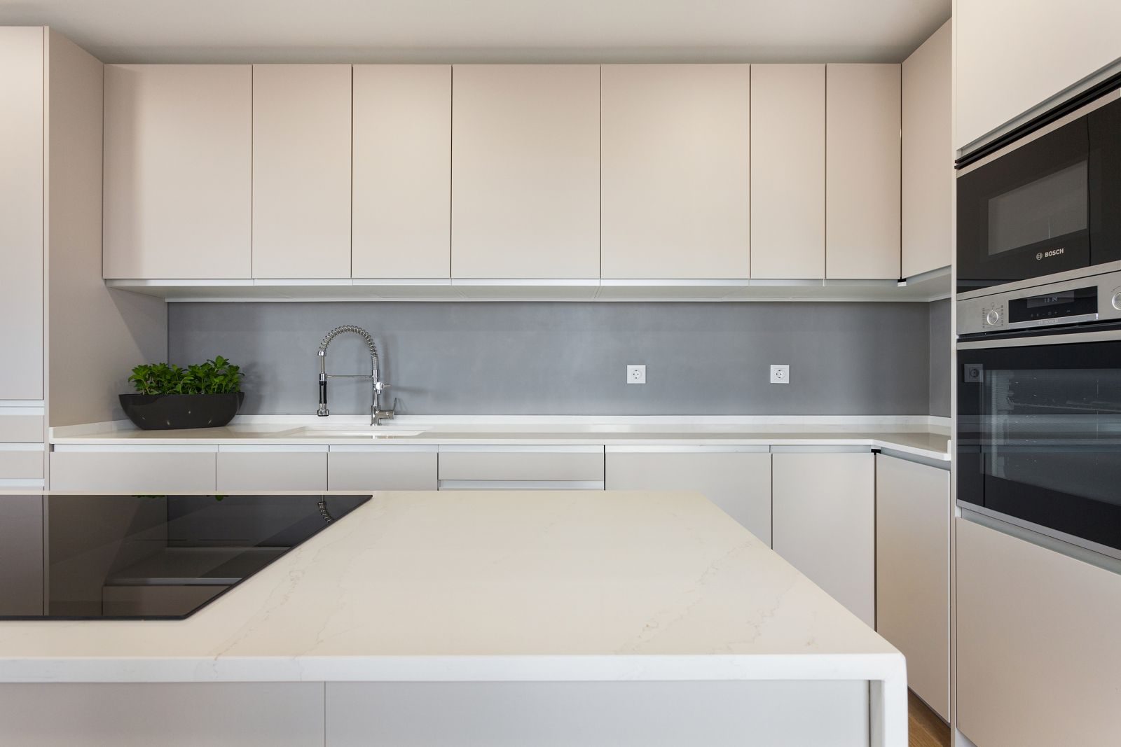 Kitchen close-up — cabinets and countertop